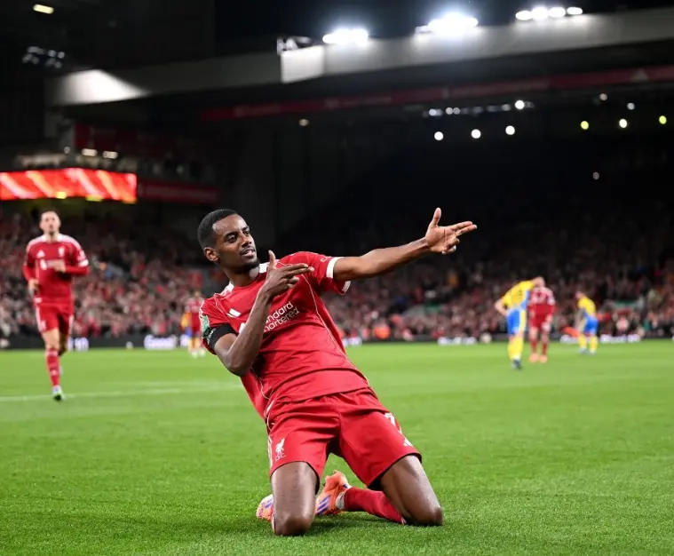 AA, 吃到第二张, 利物浦各项 AA, 吃到第二张, 利物浦各项